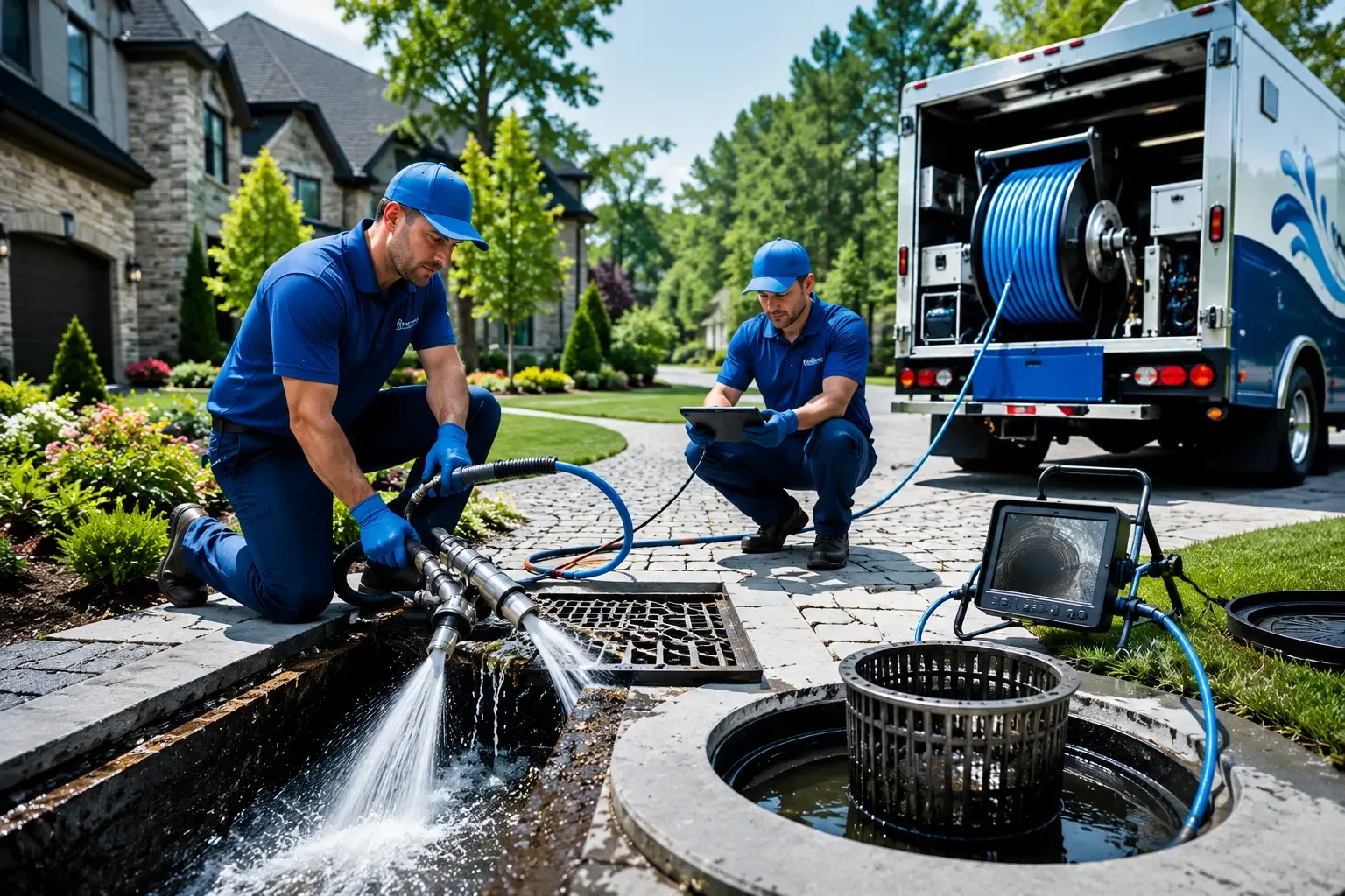 Local outdoor drain cleaning professionals in Foss, OK